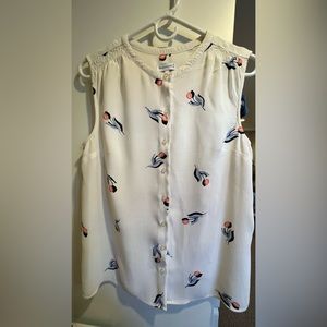 Warehouse, Floral Top, US 8